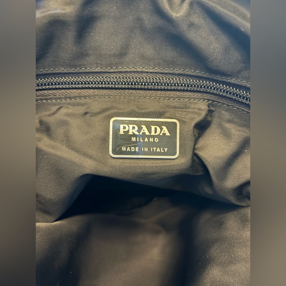 Prada Black Nylon Sling Bag—Unisex - Picture 5 of 7